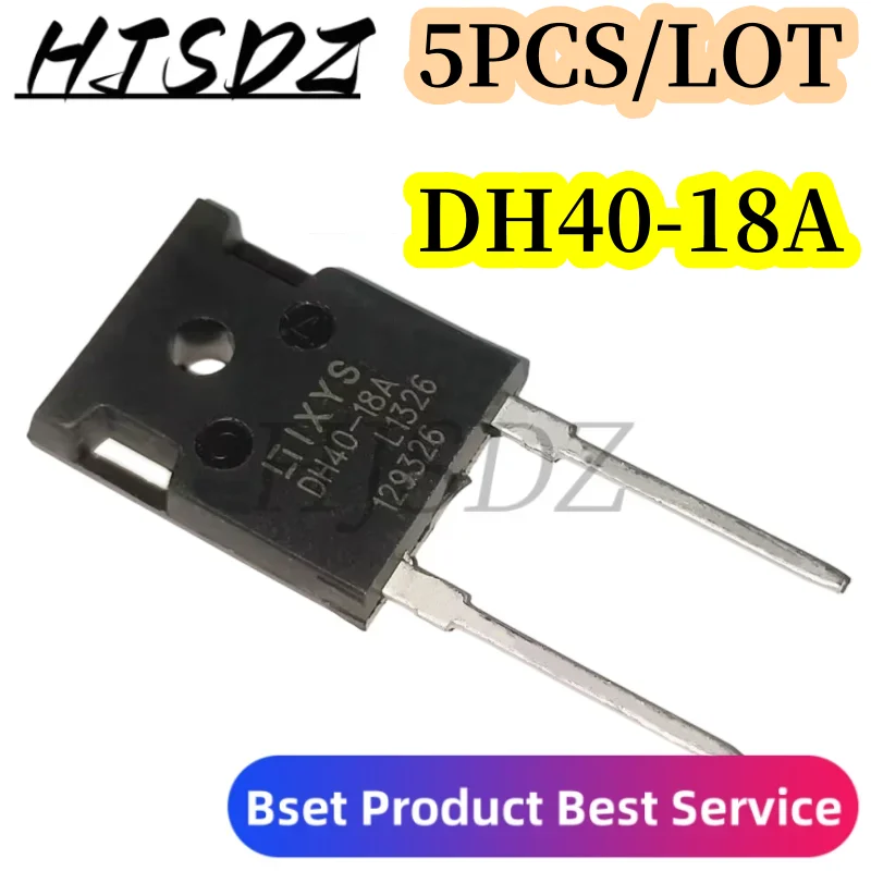 5PCS/LOT DH40-18A a-247-2 40A 1800V importado original en Stock, garantía de calidad de envío rápido