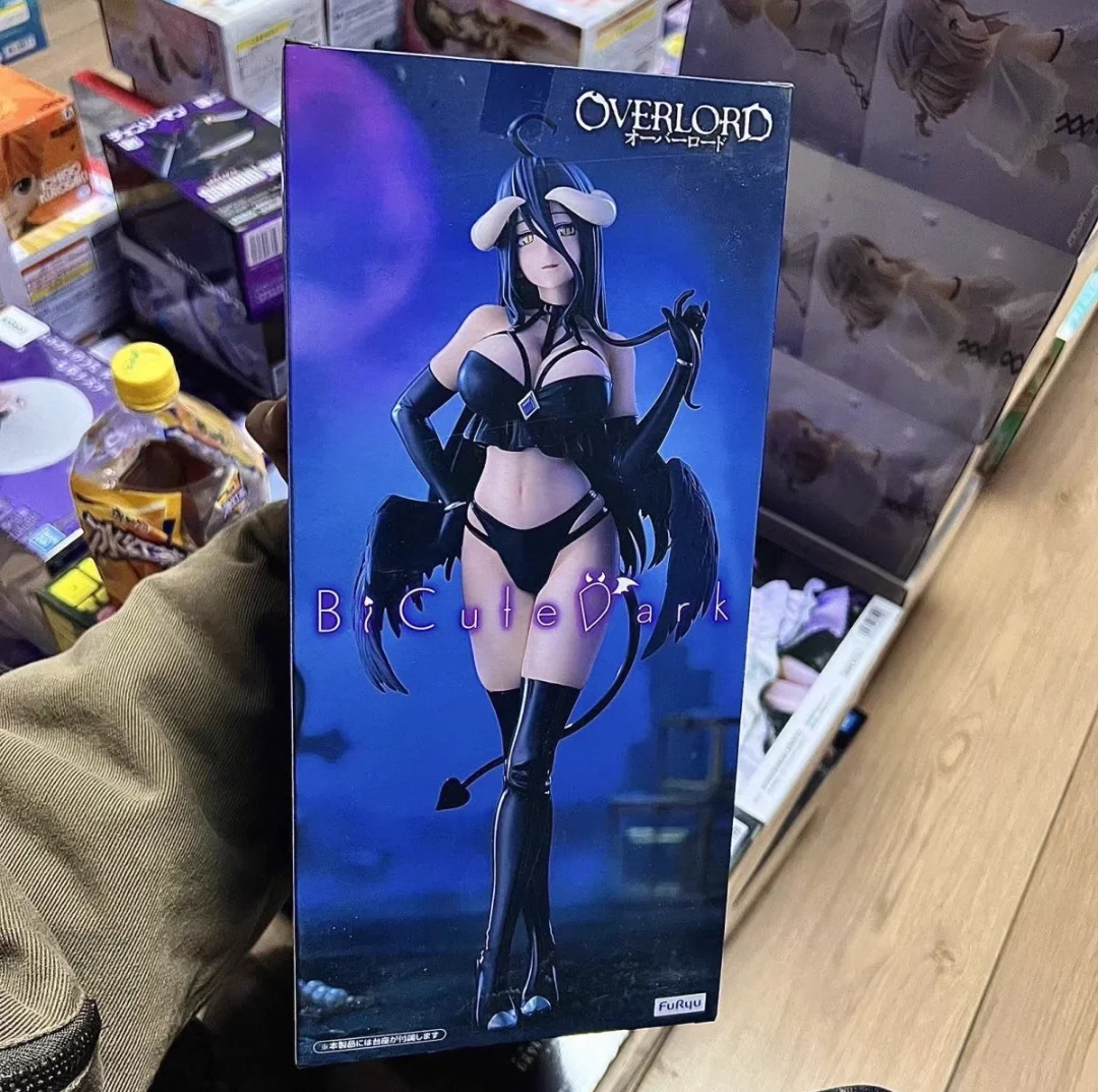 

Оригинальная фигурка FuRyu BiCute Dark OVERLORD 26 см Альбедо, аниме-девушка, коллекционная модель, украшение для рабочего стола, игрушки для фанатов аниме
