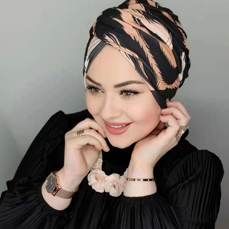 Hijab femme musulman ramadan abaya mujer turbante ropa pañuelos islam pañuelos para el pelo Gorro islámico de tipo Hijab Abaya para mujer, bufanda