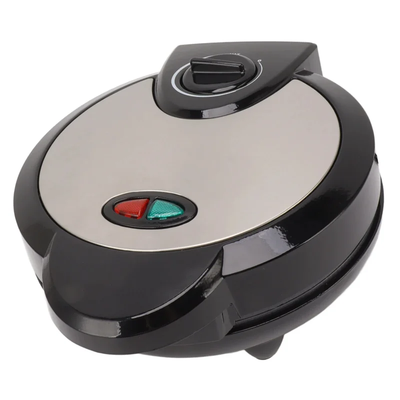 1200W Waffle Maker Doppio lato Flip Piastra di cottura Temperatura regolabile Teglia antiaderente Spina UE 220V