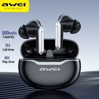 Awei T50 Wireless Headphones Bluetooth 5.3 Earbuds With Mic TWS Earphones In-Ear Stereo Sport Headset наушники беспроводные