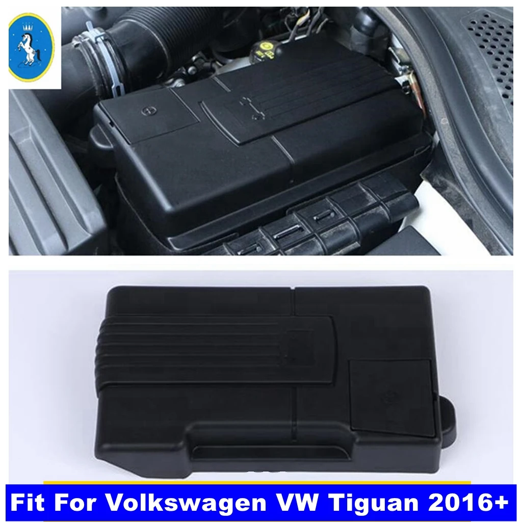 

Engine Battery Positive Negative Electrode Waterproof Dustproof Cover Protection Kit Fit For Volkswagen VW Tiguan 2016 - 2022