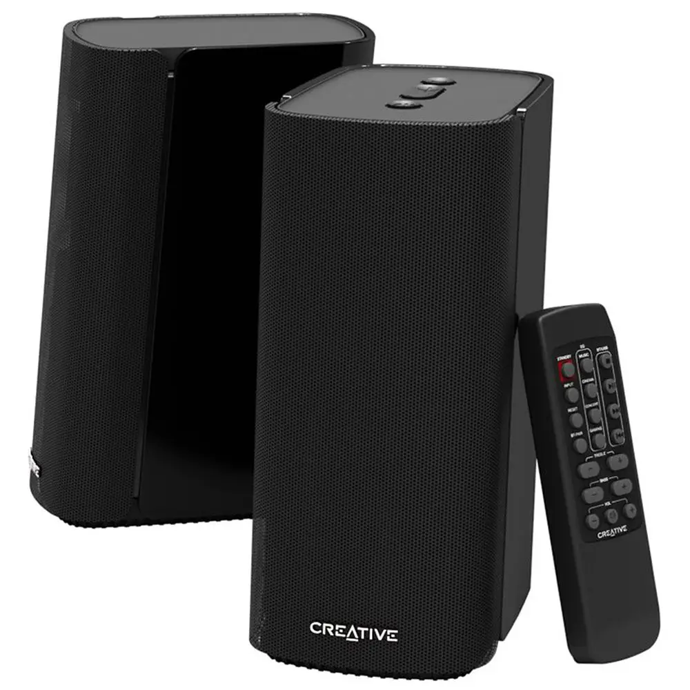 Creative T100 HI 2 Channel Speaker USB Playback, Bluetooth {Domestic Shipping, Domestic Original, 1 Year warranty}