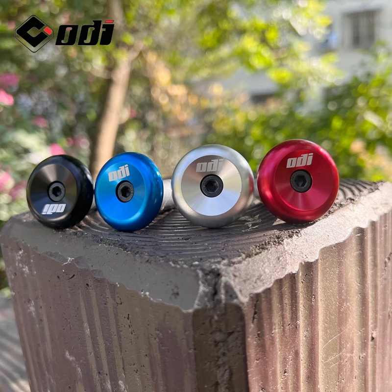 ODI Bicycle Expansion Handle Plugs Ultra-Light Aluminum Alloy Balance Handle Plugs Bike Bar Ends Caps for DH/XC Electric Bike