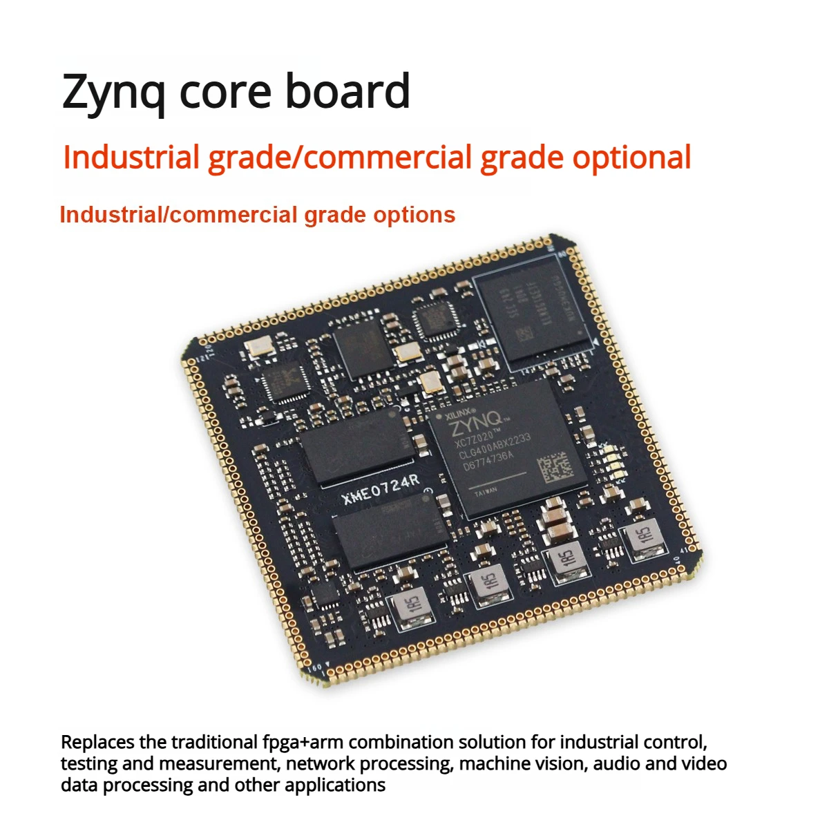 Chipboard MicroPhase XME0724 Xilinx FPGA Zynq Core Board XC7Z010/XC7Z020 (Zynq-7000, Industrial Grade)  Artix-7 IoT Gateways