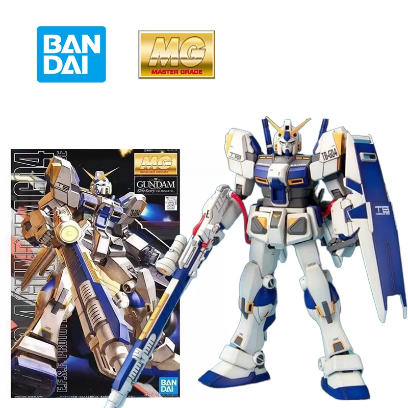 Bandai Namco MG 1/100 RX-78-4 Gundam G04 18Cm Anime Originele Action Figure Monteren Model Kit Speelgoed Verjaardagscadeau Collectie