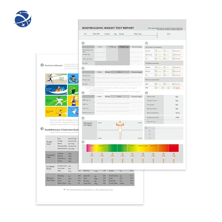 Professional High Accurate Weight Scale Smart Magnetic Resonance Body Fat Analyzer Scaled Body Composition Analyzer