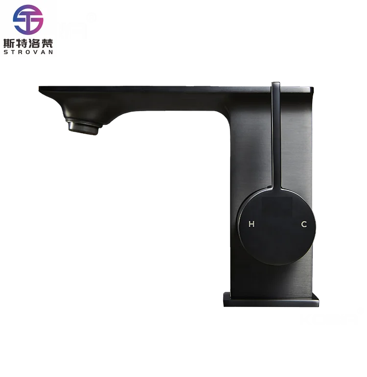 

Highest Quality Lead Free Brass Black Bathroom Basin Sink Tap Faucet
