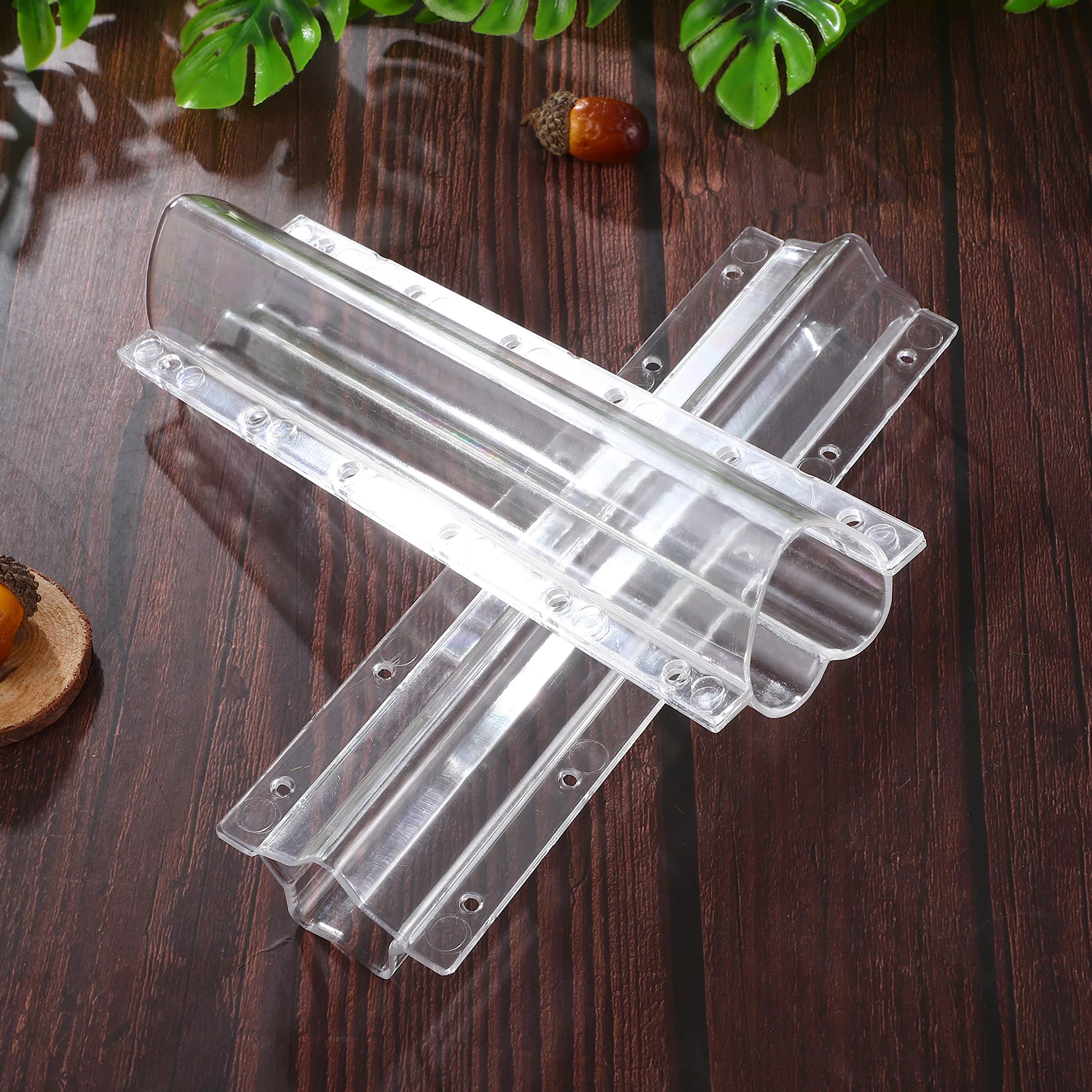 

4pcs Fruit Vegetable Molds Cucumbers Garden High Grade Plastic Safe Wide Application Shaping Tools Growing Accessories Star