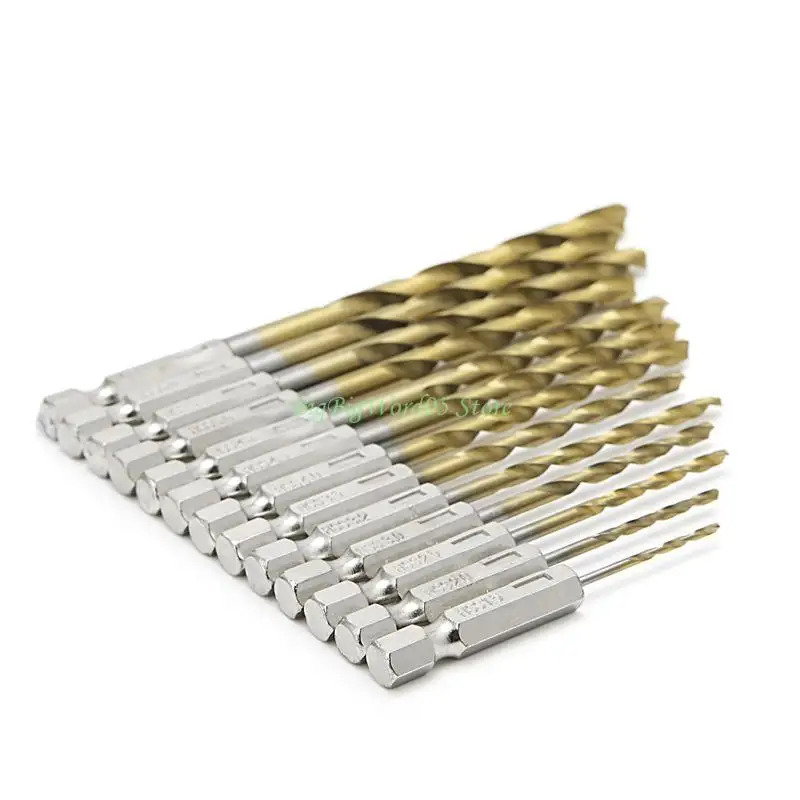 การจัดส่ง 24te 13pcs Shank Cobalt Drill Set Multi Bits Set Set Multi Bits