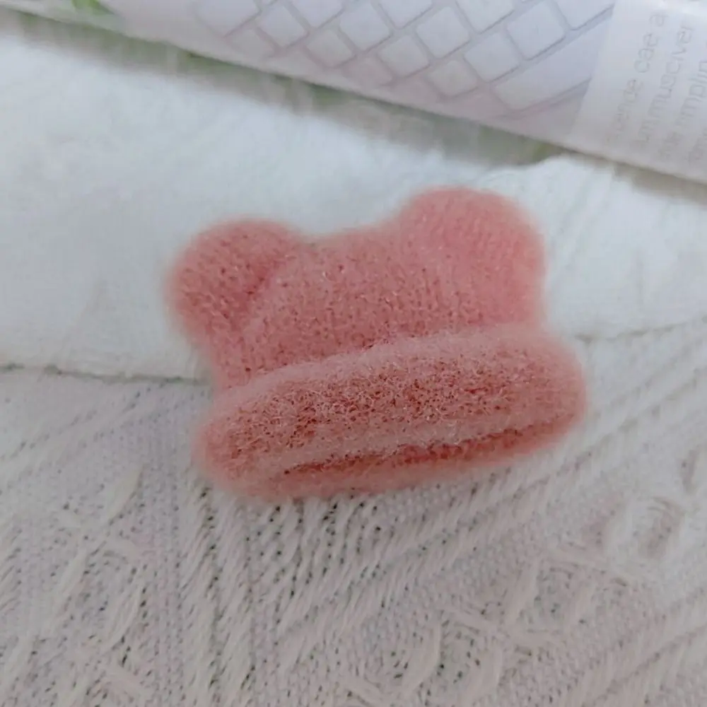 Knitted Mini Knitted Hats Mini Colorful DIY Doll Decorative Cap Cute Handmade Materials Knitted Finger Cap Girls Toys