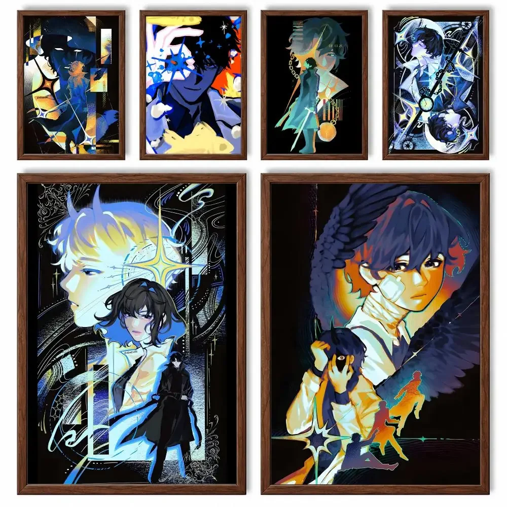 Epic Fantasy Webnovel Anime Omniscient Reader Viewpoint Poster Self‑Adhesive Waterproof Sticker House  Wall Art Home Decor