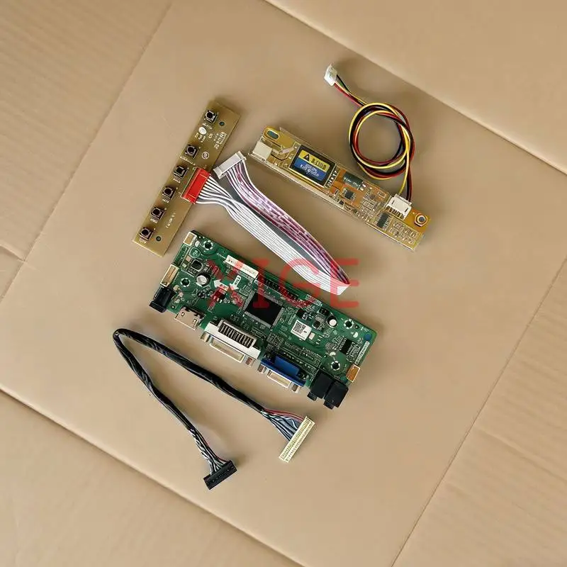 

Комплект для самостоятельной сборки платы контроллера матрицы для LP133WX1 LTN133W1 B133EW01 LTN133AT01, 1-CCFL LVDS-30Pin, 1280*800, HDMI+DVI+VGA, 1280x800