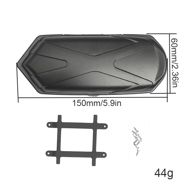 DC Roof Rack Box 1/18 RC Truck Crawler Car Luggage for TRX-4M Bronco TRX4M SCX10 6x6 4x4 Rock Upgrades Accessories