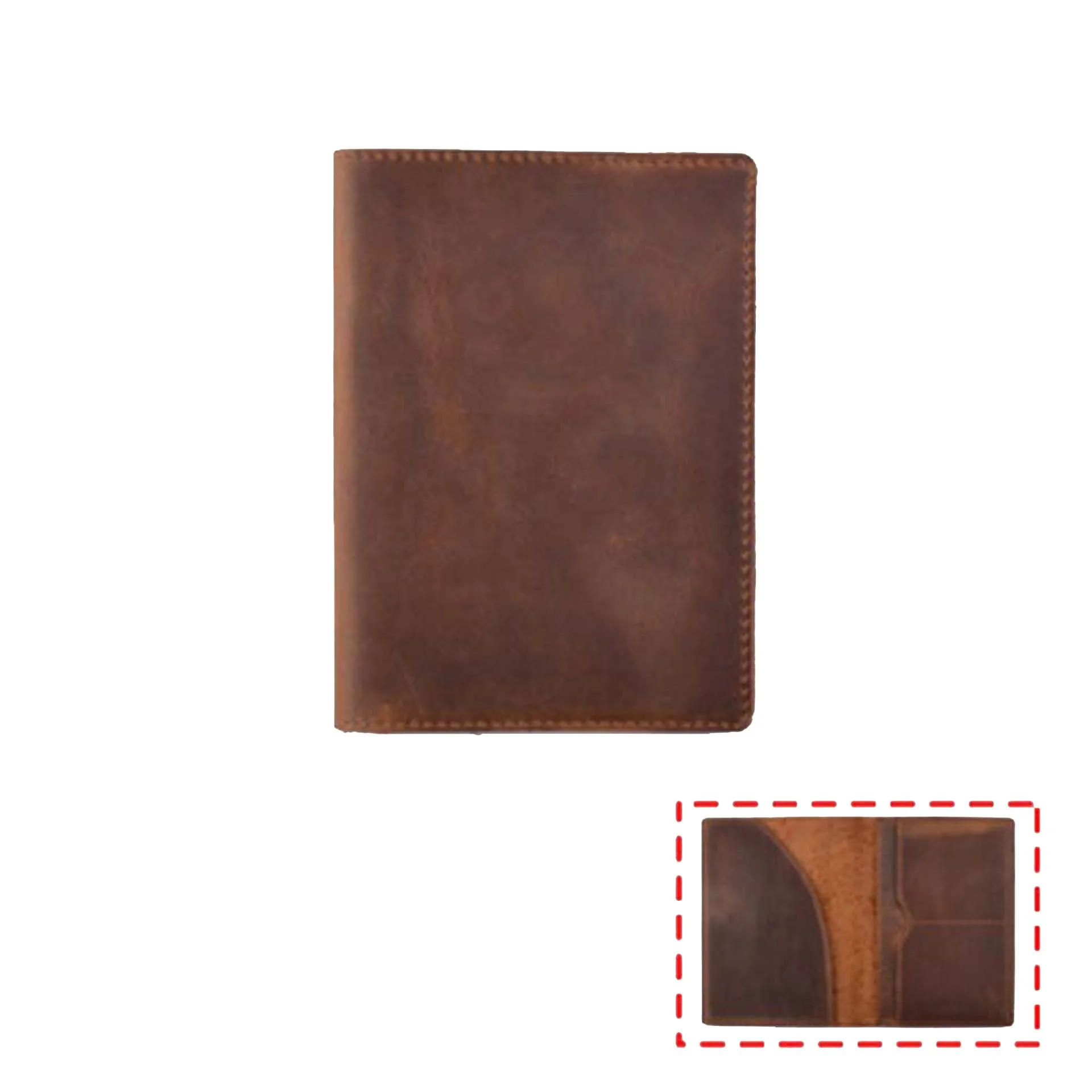 AIGUONIU Customization Leather Passport Cover Personalized Passport Wallet Card Bag Travelers Gift Women and Men's Passport case