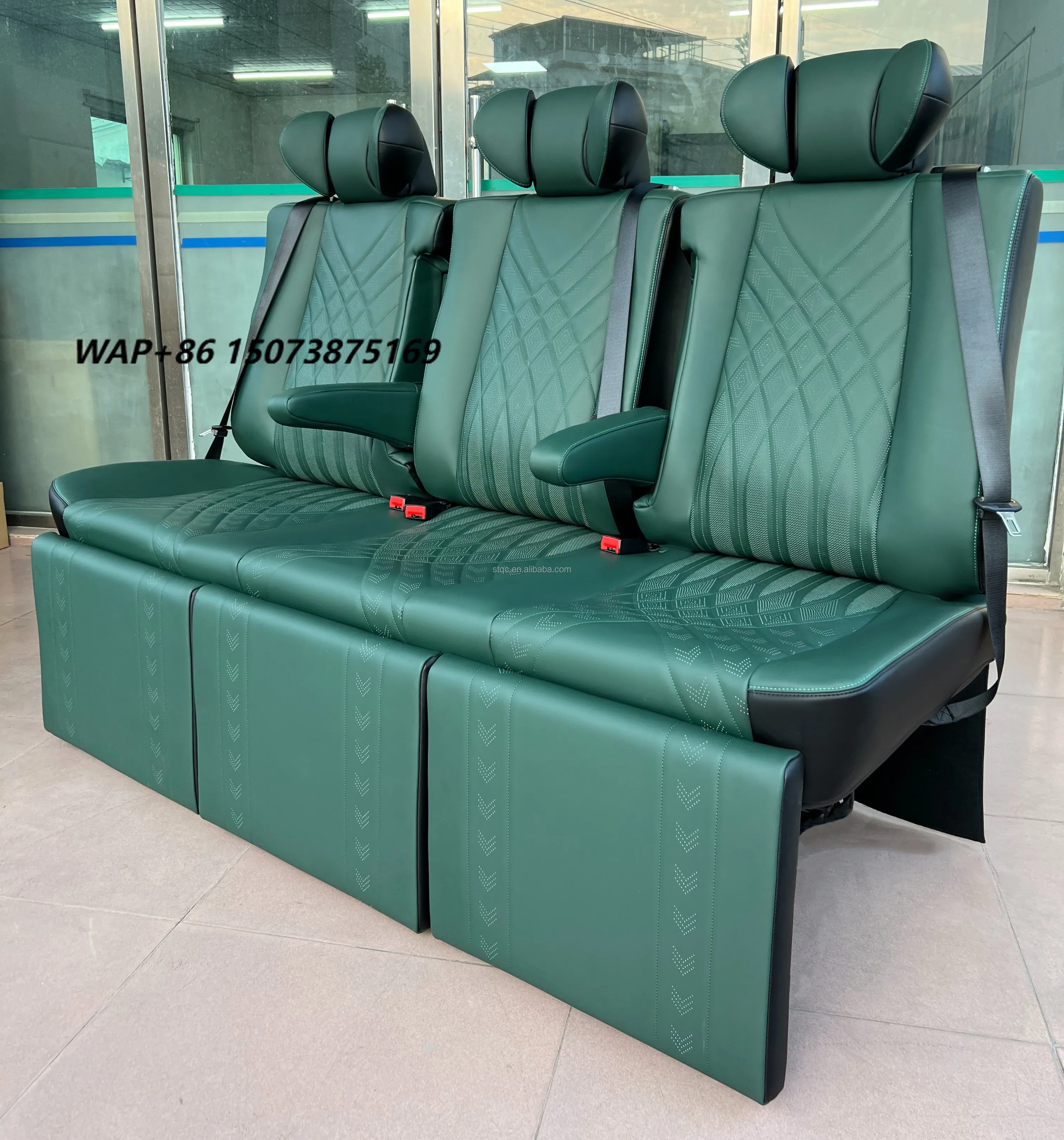 Luxury Van Conversion Customized Car Seat Sofa-Bed Bench Seat for Vans Sprinter Bench Seat