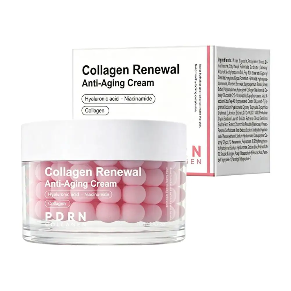 PDRN Pink Collagen Multi Balm Stick NAD+Serum+Feuchtigkeitscreme Gesichtscreme Hautbooster Kollagen Anti-Falten Gesichts- und Körperpflege Feuchtigkeitsspendend Straffend
