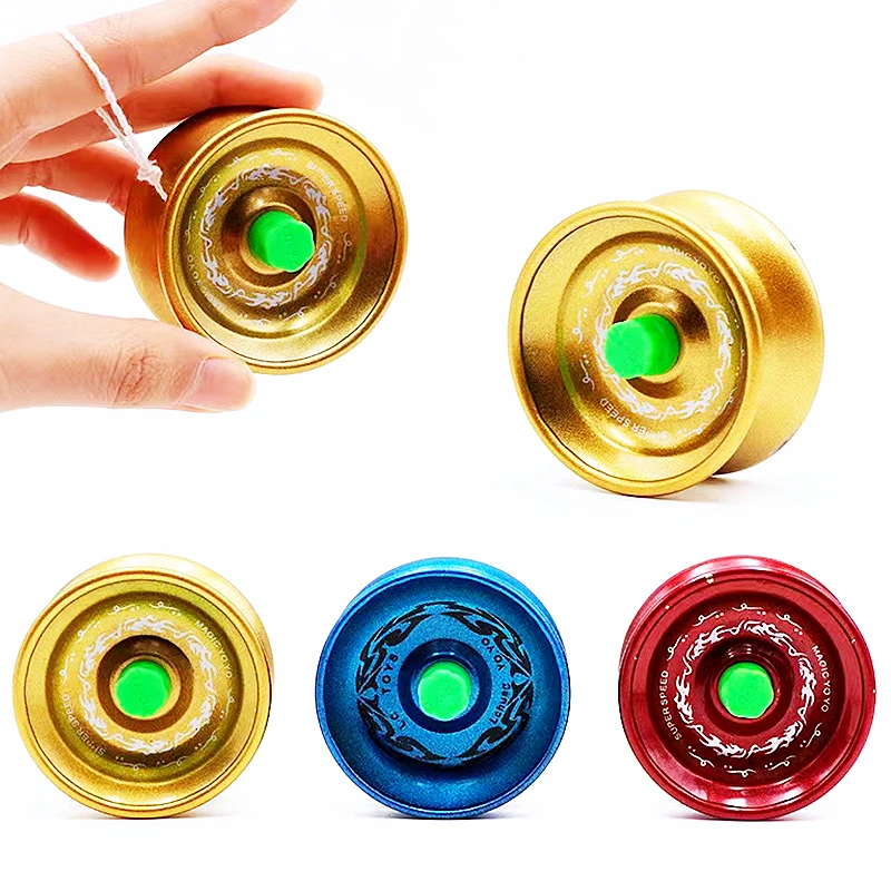 10PC Metal 5.5cm Fun Yoyo Ball Toys Kids Birthday Party Gift Pinata Fillers Christmas Carnival Party Favors School Prizes Goodie