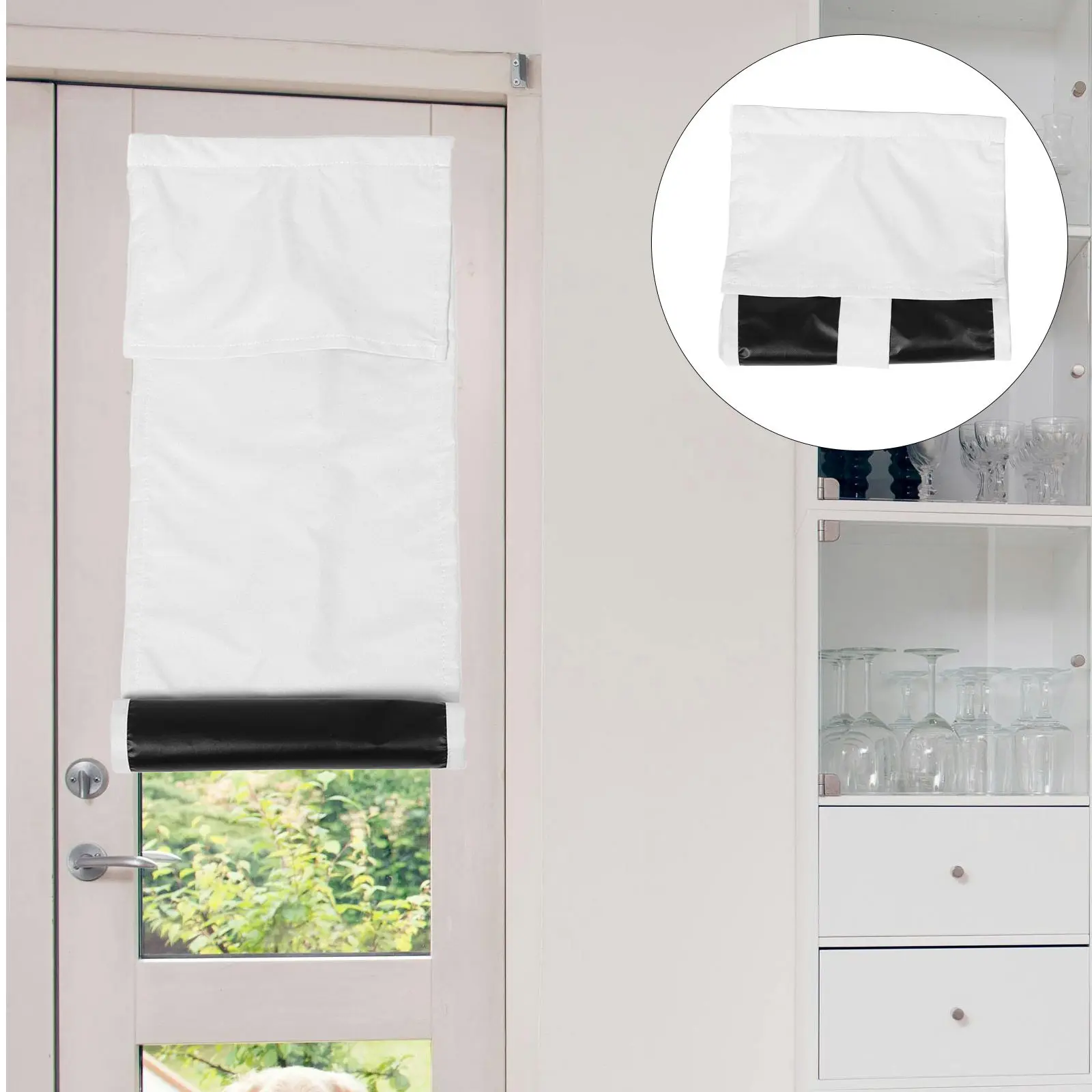 Curtain Window Living Room Bedroom Curtains Halloween Christmas Curtain Door Privacy Curtain Sliding Door No