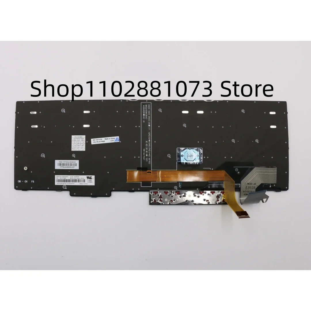 New/Orig Keyboard for Lenovo ThinkPad L580 P52 P72 T590 P53s L590 P53 P73 E580 E585 E590 Laptop 01YP600 01YP760 01YP680