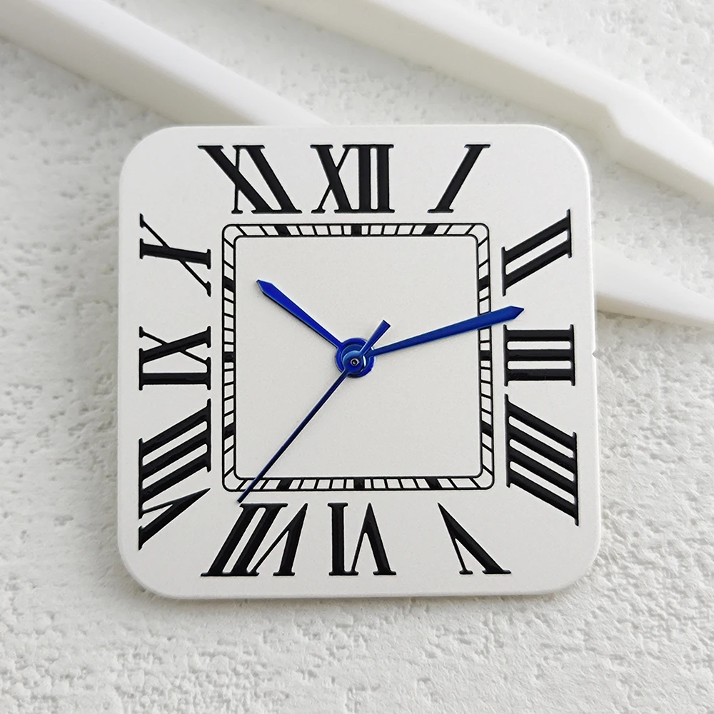 قرص سانتوس NH35/NH36 قرص روماني قرص مربع علبة مربعة مناسبة لإصلاح ملحقات ساعة الحركة NH35