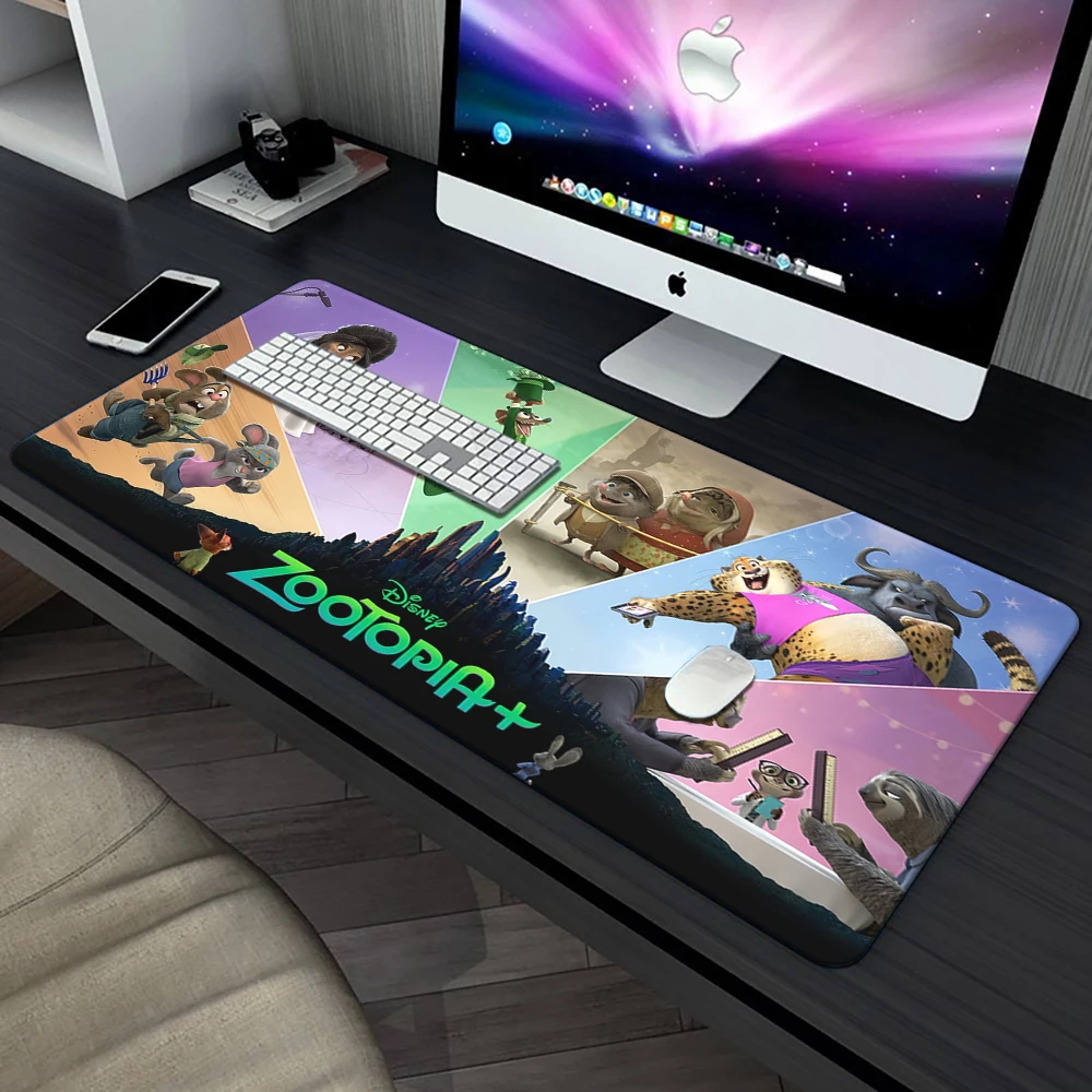 Zootopia print Mouse Pad Keyboard Gaming Accessories Mouse Mats Game Office Computer PC Gamer Laptop Desk Mat table mat