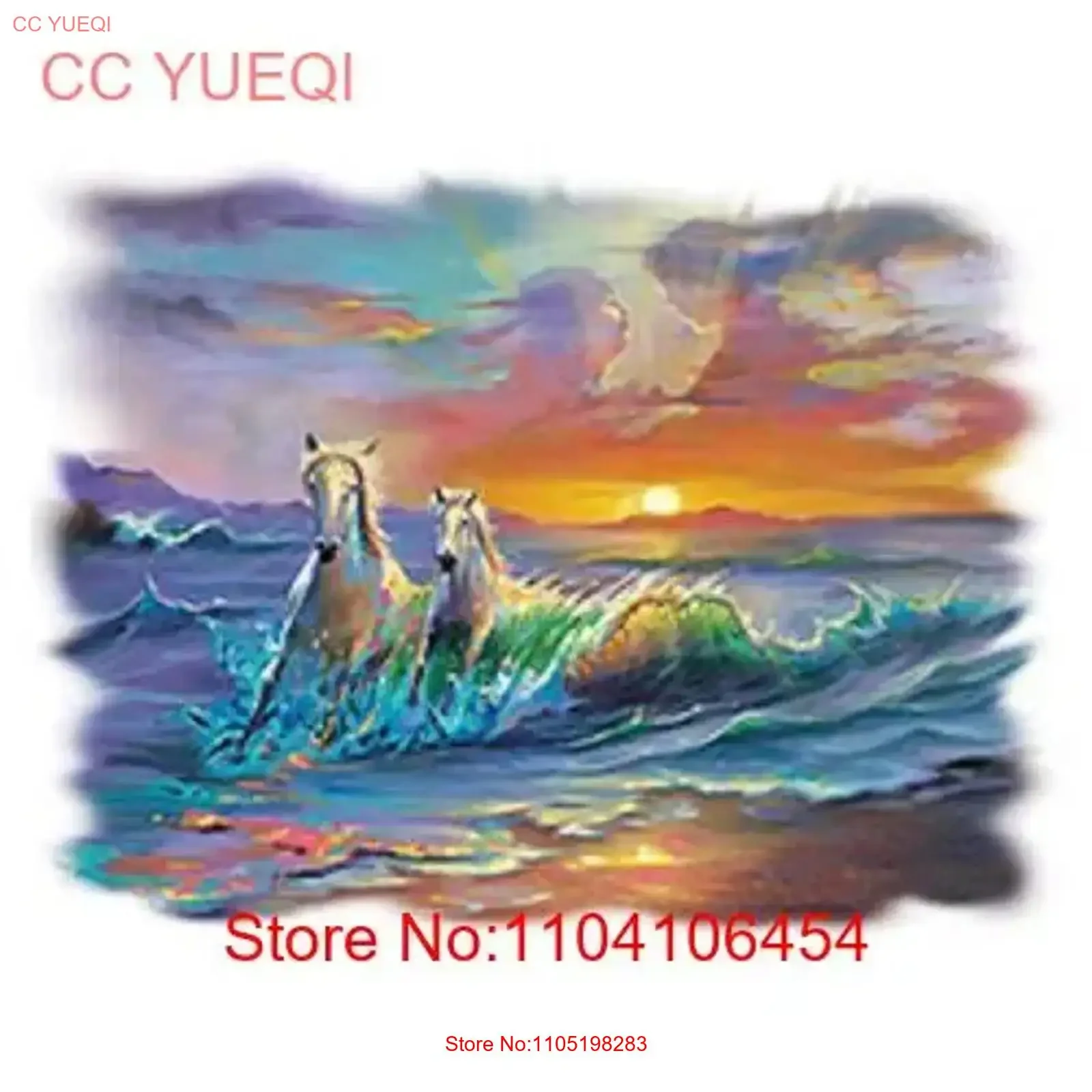 

Watercolor Horses Horse T Shirt Sizes Colors vintage Washed streetwear Comfortable homme Top For Everyday Wear fashion Stylish