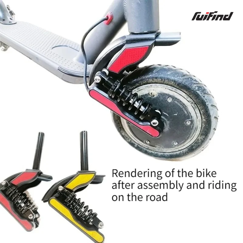 

Adult Electric Scooter Front Suspension Kit:Spring Fork Shock Absorber with Resistance Mechanism (Compatible with M365/1S Models