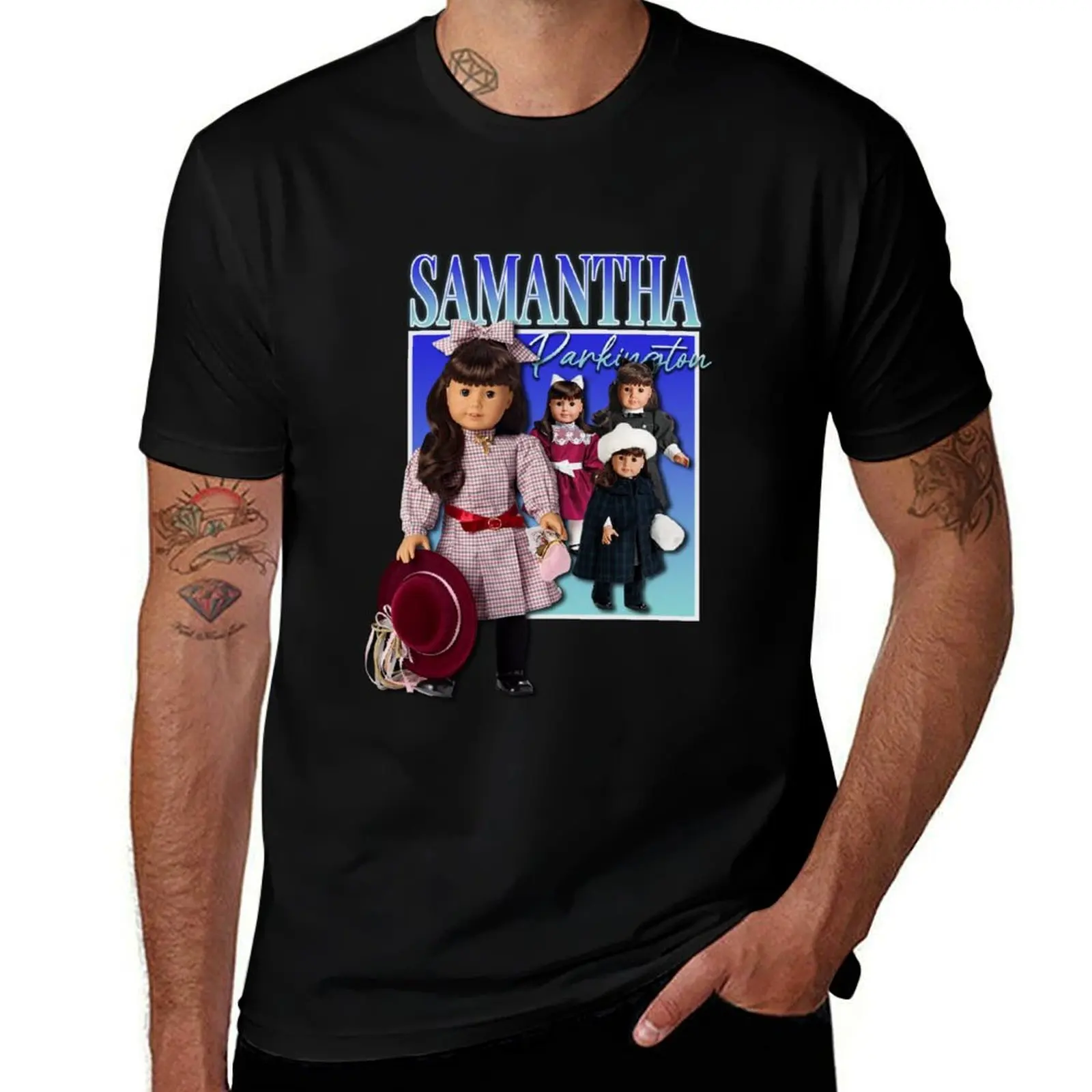 Samantha Homage T-Shirt for a boy man clothes summer clothes t shirts for men