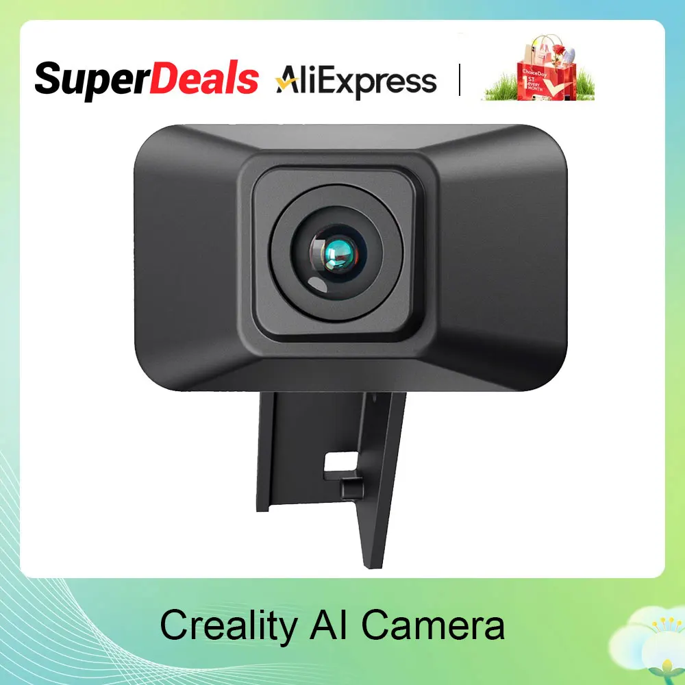 

Новый интеллектуальный помощник с управлением камерой Creality AI в реальном времени и качеством HD для съемок замедленной съемки для 3D-принтера K1 / K1 Max / K1C