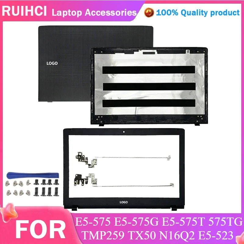 

For Acer Aspire E5-575 E5-575G E5-575T 575TG TMP259 TX50 N16Q2 E5-523 523G E5-553 E5-576G Laptop Case LCD Back Cover Bezel Hinge