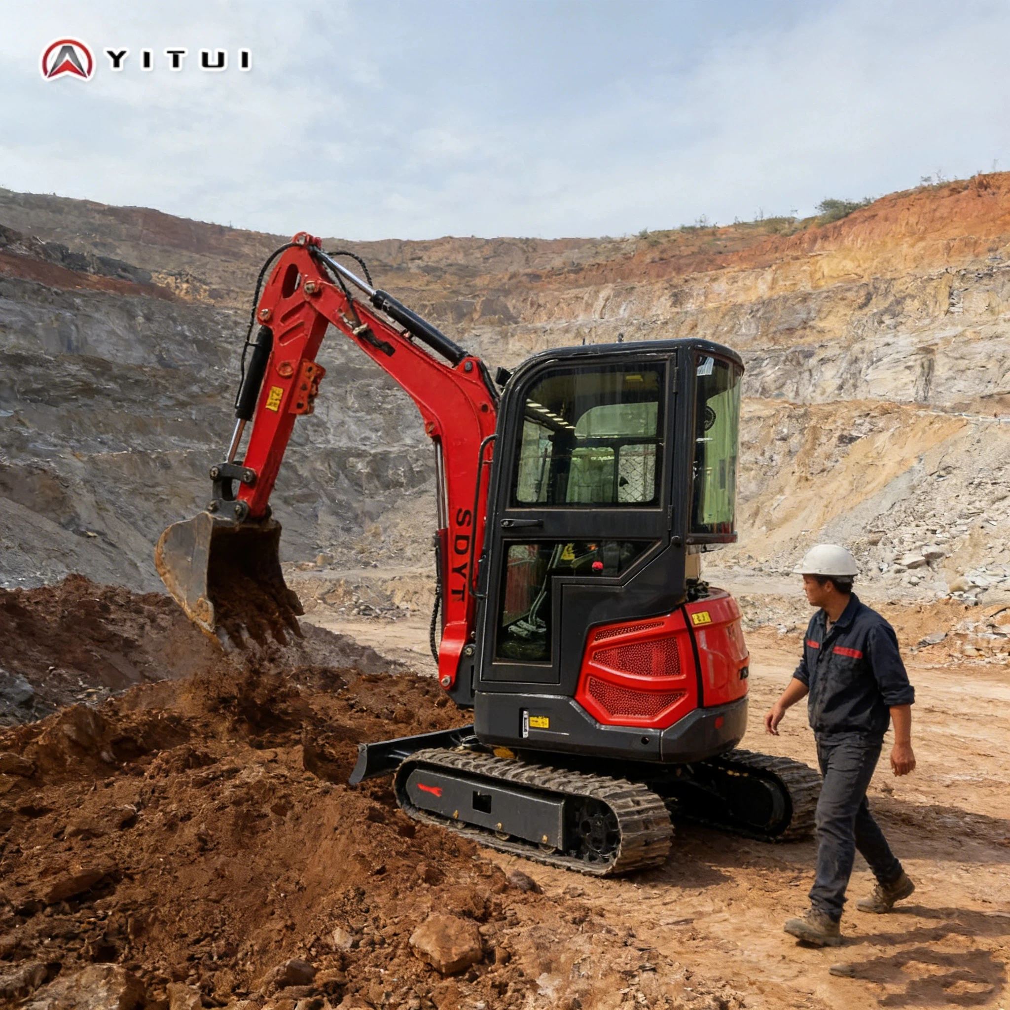 Efficient 2 Ton Designed For Farm And Homework Bestselling Small Excavator Winter A Variety Of Auxiliary Equipment Customized