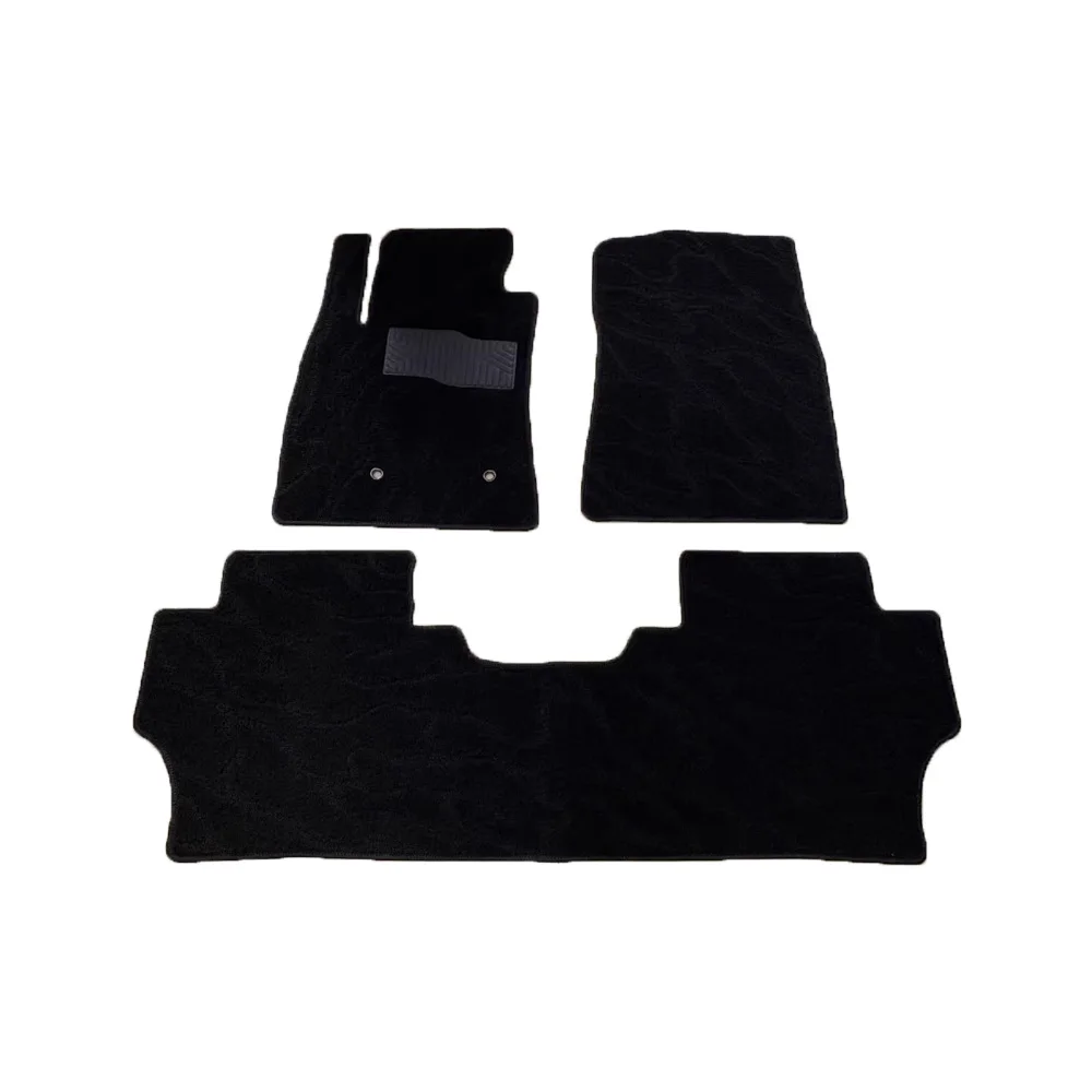 

3 Pieces Gray Foot Mats for Pajero V90 Foot Mat Ralliart for Montero Tensile Art Foot Mat for Carpet Mat Full Kit Accessories