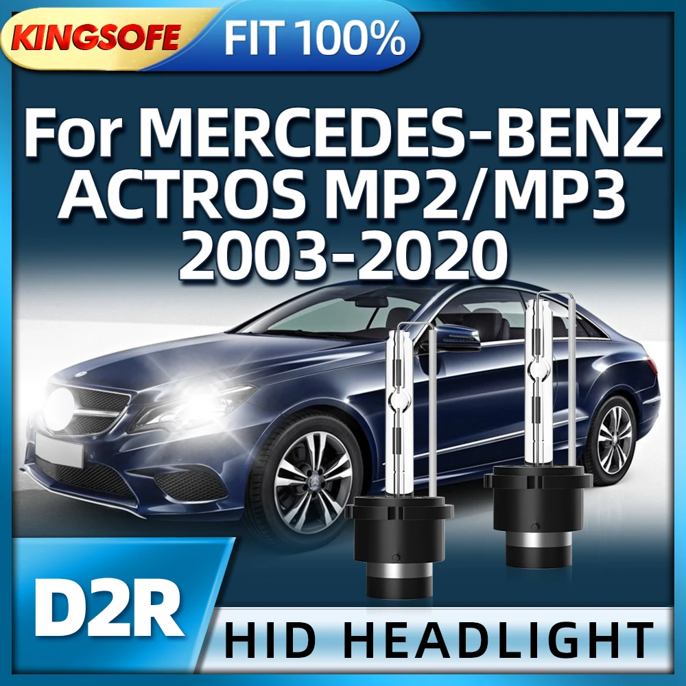 

Roadsun 2Pcs D2R 6000K HID Bulb Xenon Headlight For MERCEDES-BENZ ACTROS MP2 MP3 2003 2004 2005 2006 2007 2008 2009 2010-2020