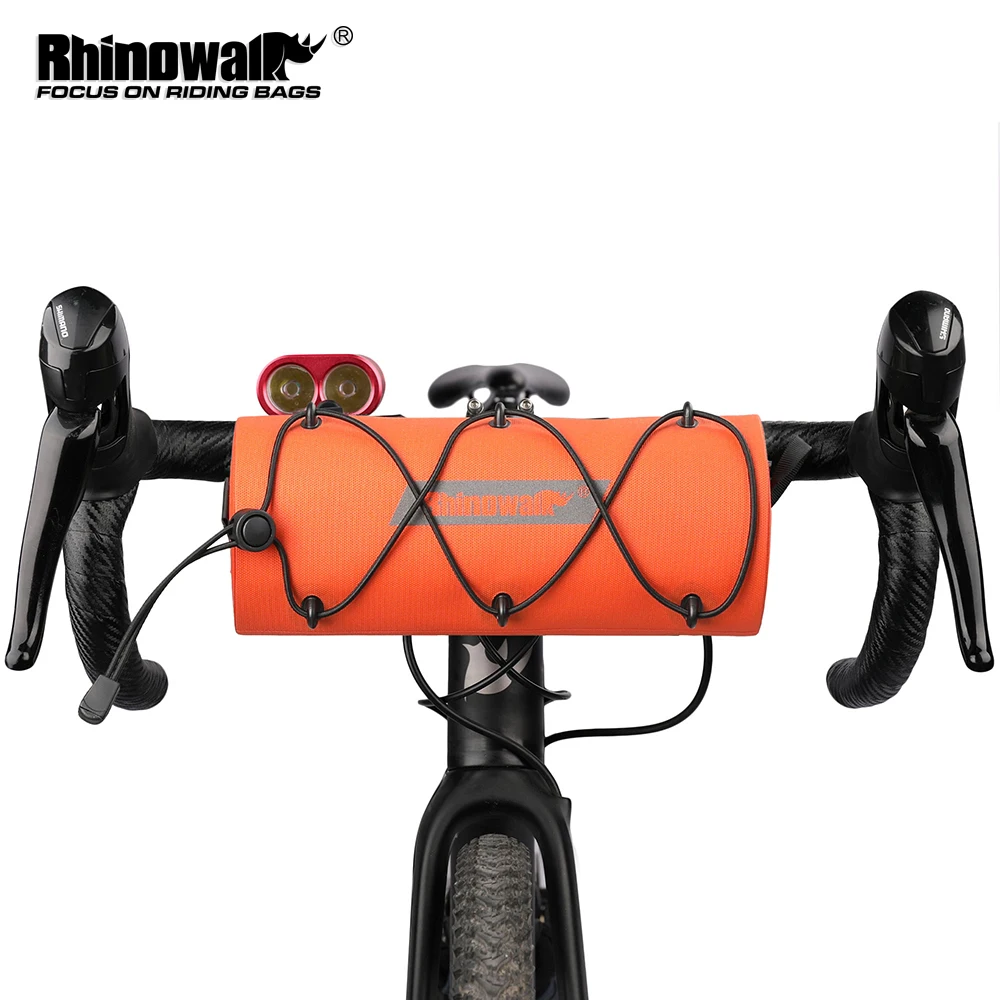 

Rhinowalk Bike Handlebar Bag Waterproof Bicycle Frame Tube Bag Outdoor Travel Multifunctional Shoulder Bag Cycling Pannier Bag