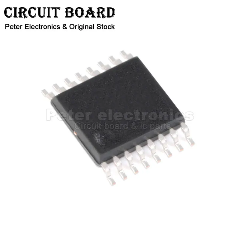 1Piece ADS1220IPWR ADS1220IPW ADS1220 24Bit 2.3V~5.5V 2kHz SPI TSSOP-16 Analog To Digital Converters ADCs Available