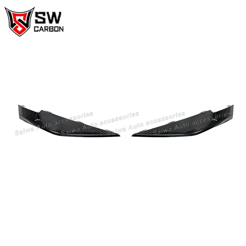 

Carbon Fiber Front Bumper Lip Splitters Canards Prime Flaps Apron For BMW G80 M3 G82 G83 M4 2021+ Front Bumper Splitter Bodykit
