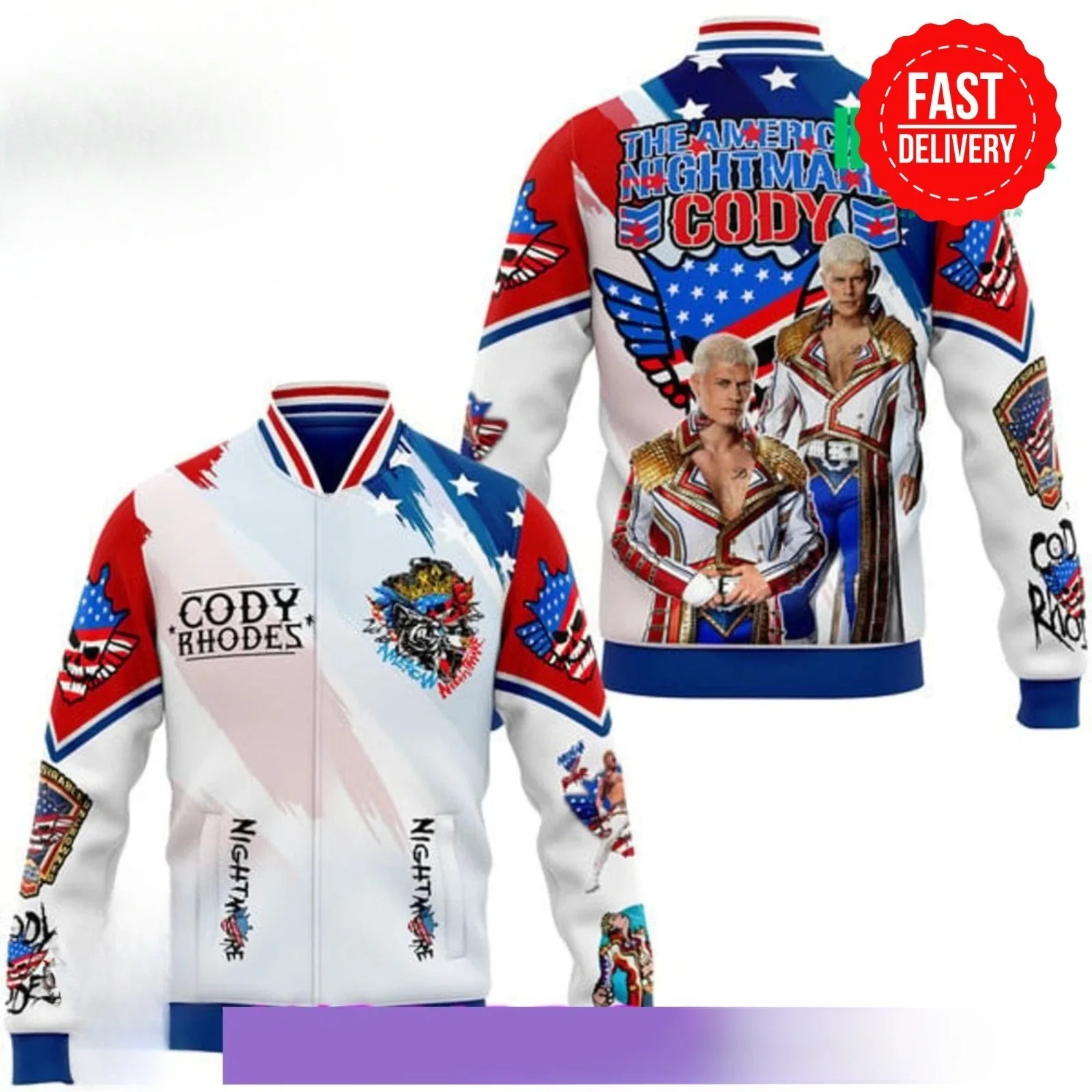 كودي رودس جاكيتات رقيقة البيسبول سترة عادية موضة البلوفرات سترة الربيع هوديس الرجال/النساء زي بيسبول