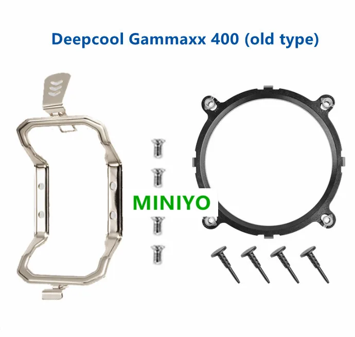 

For Deepcool Old Gammaxx 400 Radiator clip amd cpu cooler CPU bracket backplane Intel 115x/2011