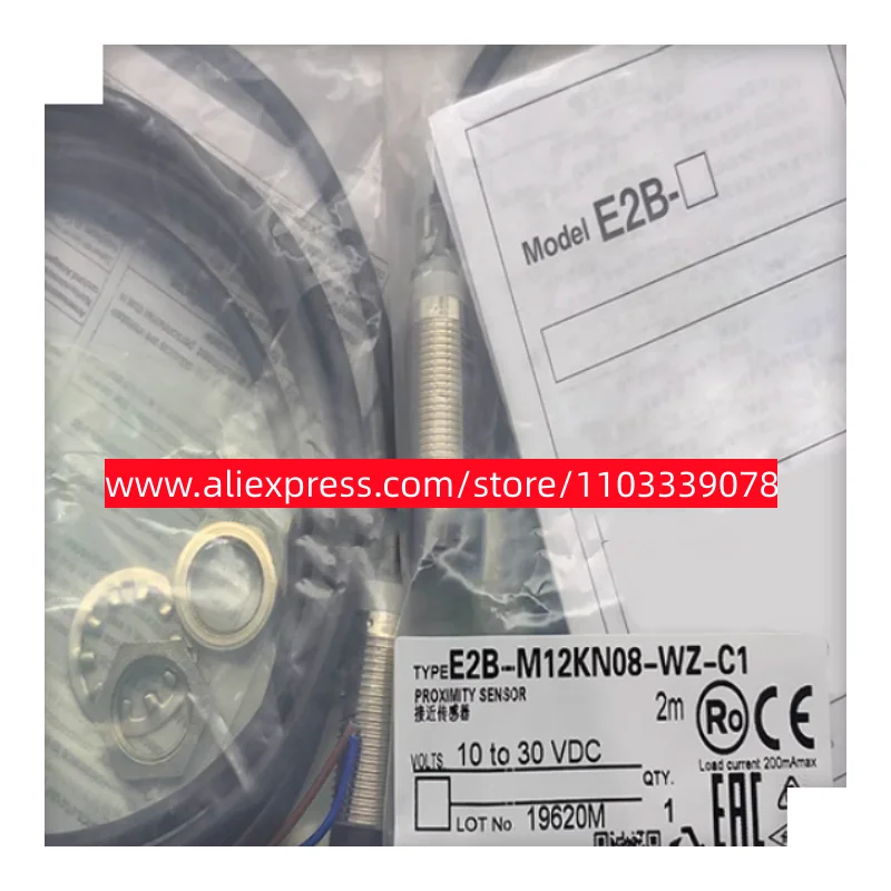 3PCS New switch E2B-M12KS08-WP-C2 E2B-M12KN08-WZ-B1 E2B-M12KS02-WP-B1 E2B-S08KS02-WZ-B1 E2B-S08KS02-WP-B1 E2B-M12KS02-WZ-B1