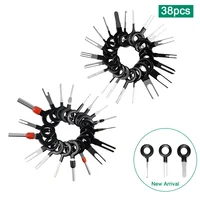 18/26/38pcs Car Terminal Removal Pin Extractor Kit Electrical Wiring Crimp Connector Car Repair Tool Plug Puller Automotive 6