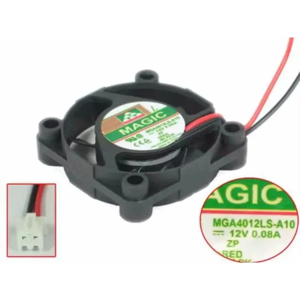 

Вентилятор охлаждения Magic MGA4012LS-A10, 12В, 0.08А, 40x40x10мм, 2-проводной