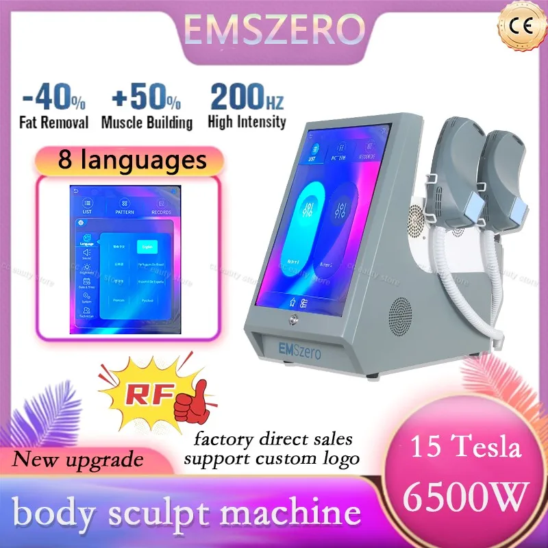 

RF ems body sculpt machine 6500W EMSzero neo Nova body slimming muscle building Hiemt burn fat Electromagnetic Muscle Stimulator