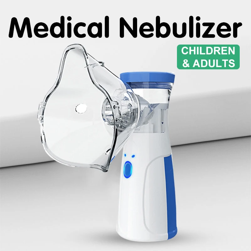 USB Medical Silent Mesh Nebulizer Handheld Asthma Inhaler Atomizer Household for Kids Adult Health Care Mini Portable Humidifier