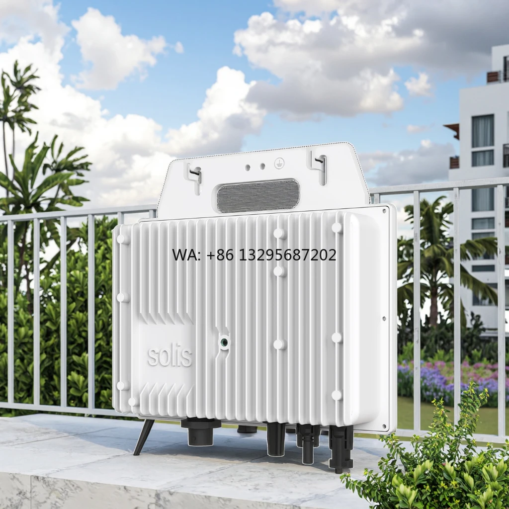 

Solis Balcony Solar Inverter Single Phase 230V 0.8kW Grid Tied Inverters with Wi-Fi Bluetooth S6-GR1P0.8K-UM