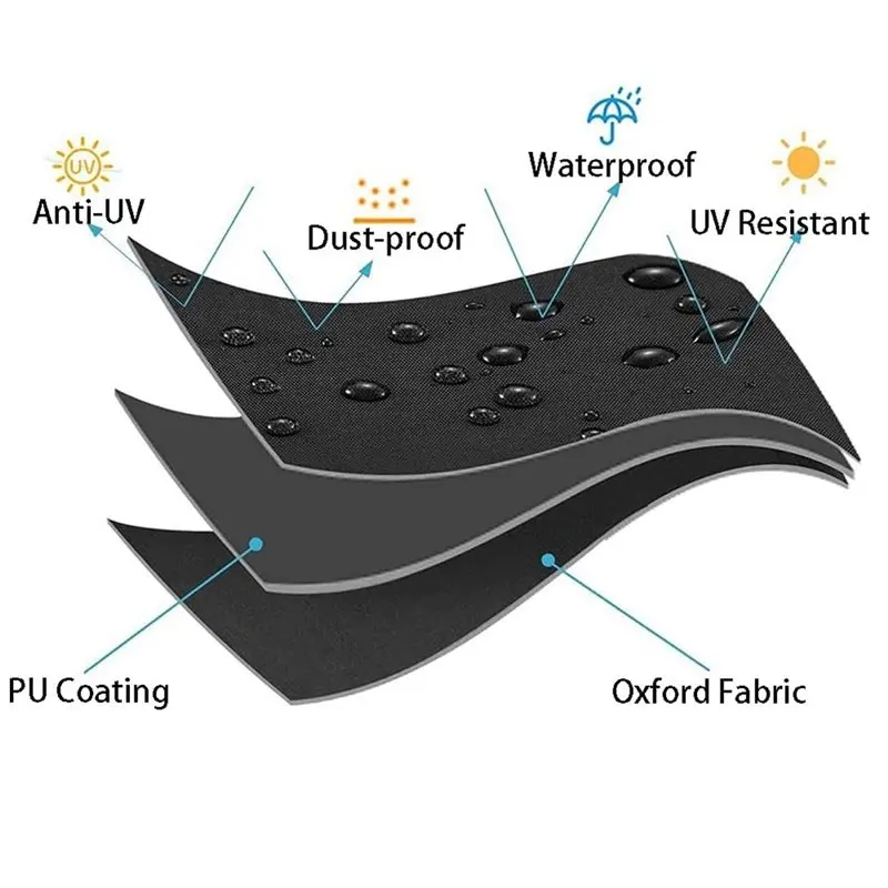 

Водонепроницаемый чехол A25I-Billiard для бильярдного стола с завязками - для снукерного стола 7 футов