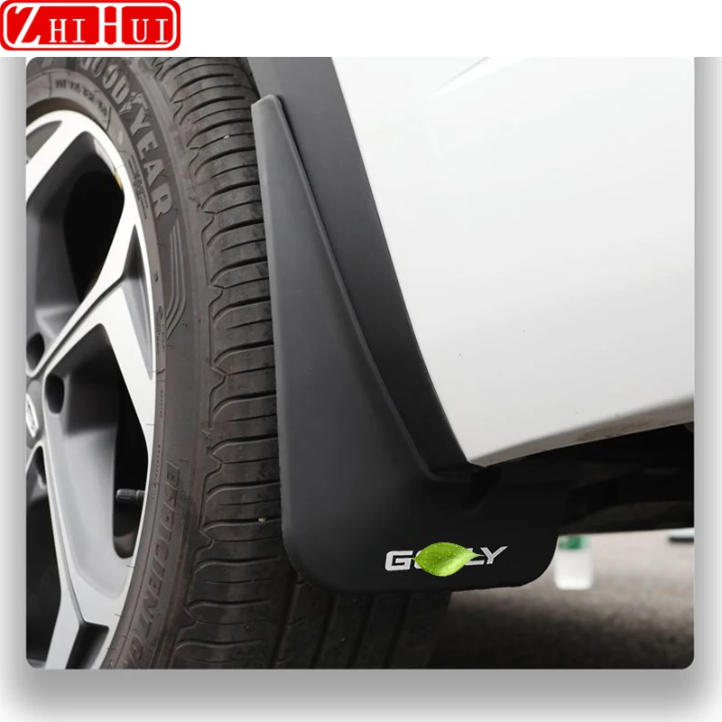 

For Geely Monjaro KX11 Xingyue L 2022-2024 Car Mudguards Plastic Fender Cover Flares Splash Guard Cover Exterior Mud Flaps 4pcs