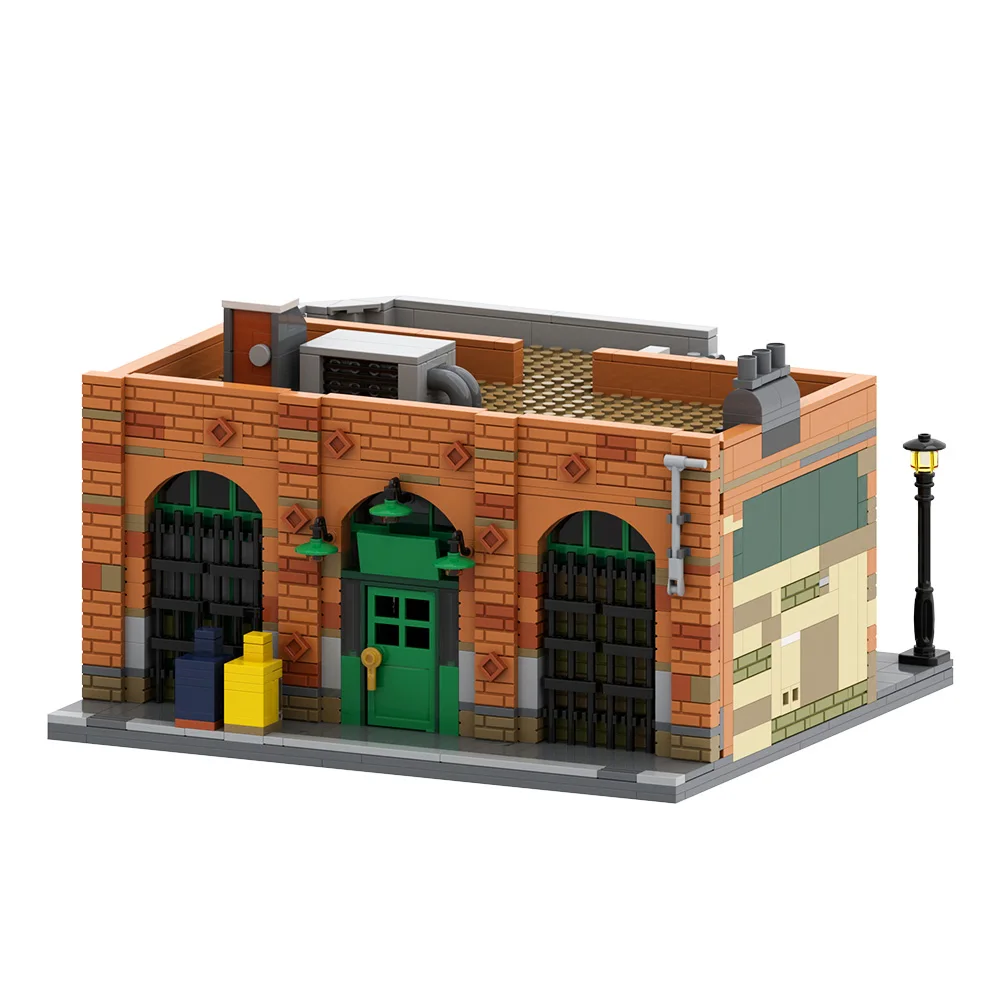 

MOC IASIP Paddy's Pub Building Blocks It's Always Sunny in Philadelphia Comedy TV DIY Irish Pub Architecture Toy Adult Gift