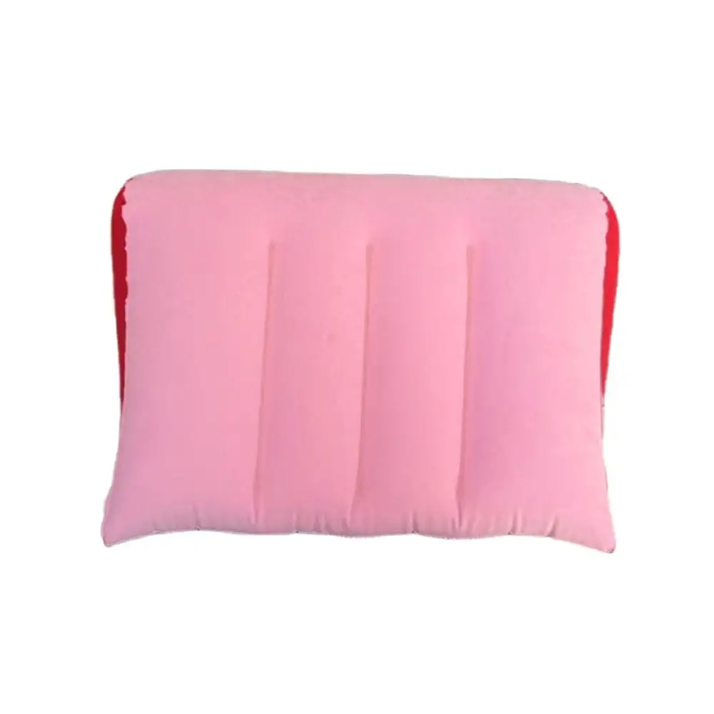 

Couples Gifts PVC Flocking Silicone Pillow Blue+Black Inflatable Magic Cushion Soft Triangle Cylinder Wedge Relax Cushion Home