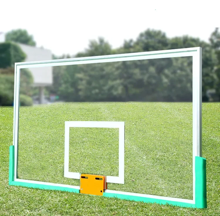 Custom 10mm 12mm Basketball Backboard Indoor 72 Fiberglass Coach Board Basketball Backboard